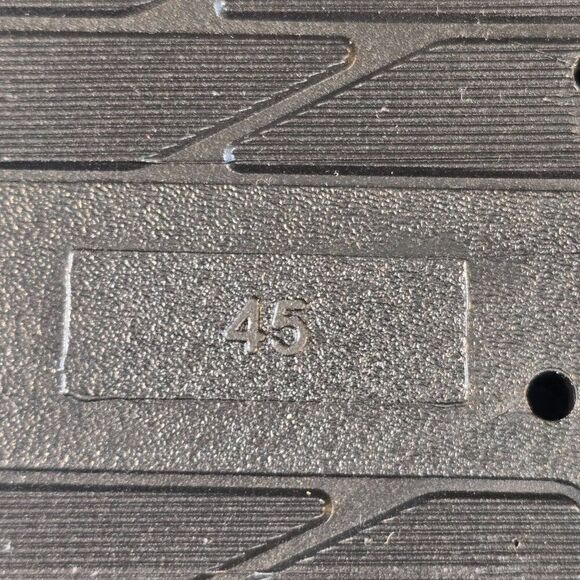 WSG Logo What's good? Slider Slides Black Rubber EU Size 45 - Picture 7 of 7